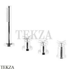 FIMA Carlo Frattini Maxima Смеситель на борт ванны без излива, F5314/2BS, белый матовый