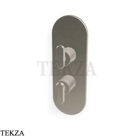 FIMA Carlo Frattini Park Line Смеситель для душа 2-3 потока, внешняя часть F1309X6SN, brushed nickel