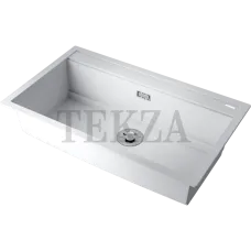 Omoikiri Kitagawa 86-LB Кухонная мойка Artceramic прямоугольная с крылом 4993795 белый