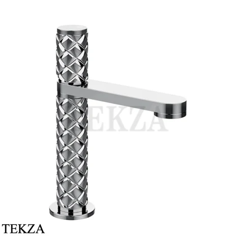 Gessi Pelle Tresse Смеситель для раковины, с донным клапаном 78051-031, хром глянец