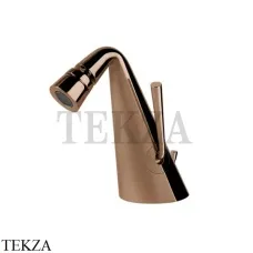 Gessi CONO Смеситель для биде, с донным клапаном 45007-030, Copper глянец (снято с производства)