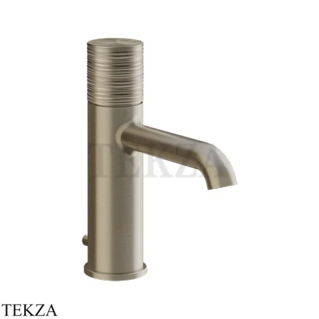 Gessi Habito TRAME Смеситель для раковины, с донным клапаном 70301-149, Finox Brushed Nickel