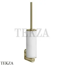 Gessi 316 ACCESSORIES Ёршик подвесной, композит белый 54719-727, Brushed Brass