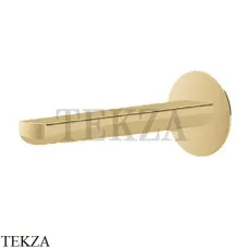 Newform HAKA Излив для ванны, настенный монтаж 72088.35.099, Silky Gold