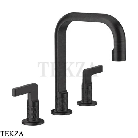 Gessi INCISO Смеситель для раковины средний, без гарнитура 58014-187, Aged Bronze