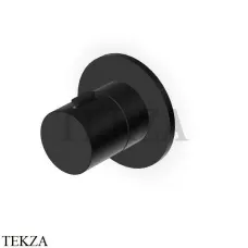 Zucchetti Isy22 Вентиль-переключатель на 2 потока, внешняя часть Z94617.P81, brushed total black PVD