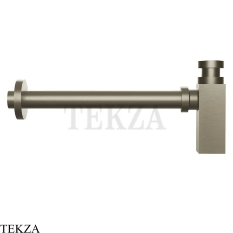 Gessi TOTAL LOOK Сифон для раковины бутылочный 01410-149, нерж. сталь Brush / никель Brushed