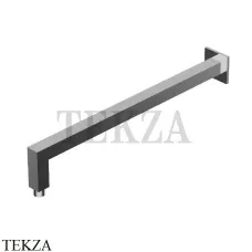 Ritmonio SHOWER Кронштейн настенный квадратный 40 см 75B008 CRB, Black Chrome