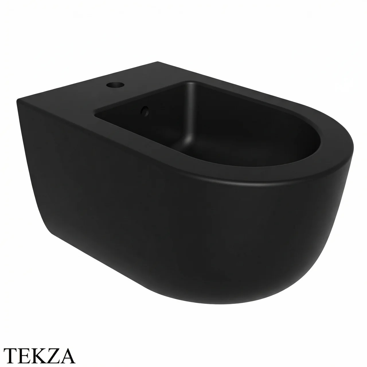 Hatria FUTURA Биде подвесное, 1 отверстие под смеситель A0Y9B802, черный матовый