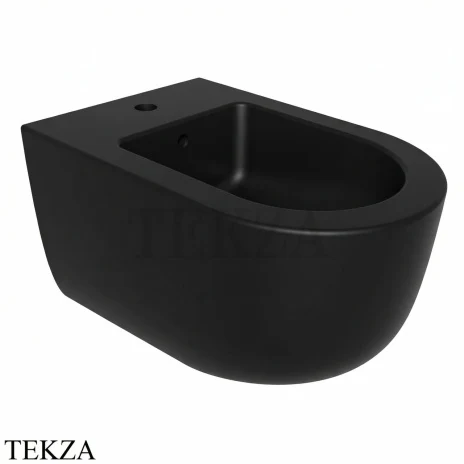 Hatria FUTURA Биде подвесное, 1 отверстие под смеситель A0Y9B802, черный матовый