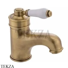 Migliore Ermitage Смеситель для раковины, с донным клапаном 18613, бронза classic