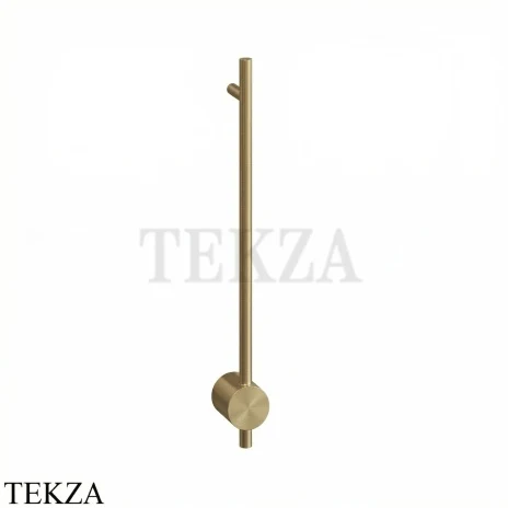 BRONER BRUNO H Электрический полотенцесушитель 60 без выключателя, NF.BR.007.060.0000.MSH, шампань сатин шлифованный