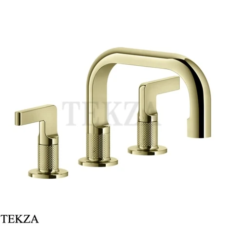 Gessi INCISO Смеситель для раковины, без гарнитура 58012-710, Brass PVD