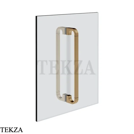 Gessi Perle Полотенцедержатель для крепления на стекло, 20 см 74630-791, бронза Deep