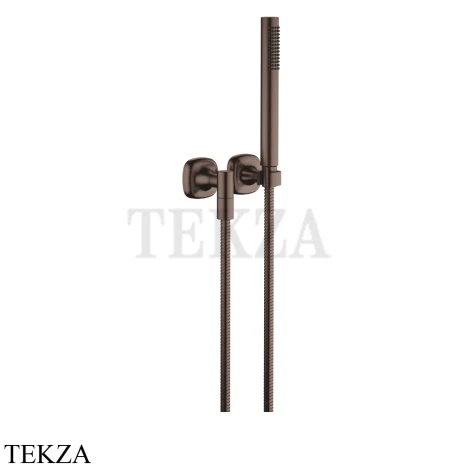 Dornbracht COYA Душевой гарнитур с отдельными розетками 27808404-43, Dark Bronze сатинированный