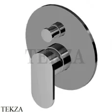 Zucchetti Octo Смеситель для душа на 2 потока, внешняя часть ZOC127.C50, metal black