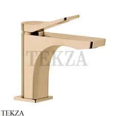 Gessi RILIEVO Смеситель для раковины, без донного клапана 59006-735, Warm Bronze PVD