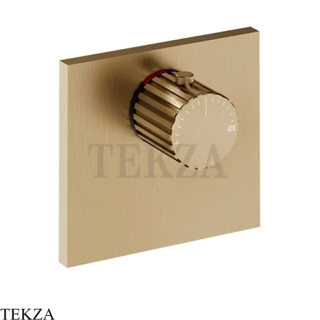 Gessi Incastri Термостат для душа, внешняя часть 75354-726, бронза Brushed