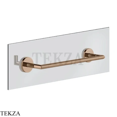 Gessi ANELLO Полотенцедержатель для крепления на стекло, 30 см 63824-030, Copper PVD