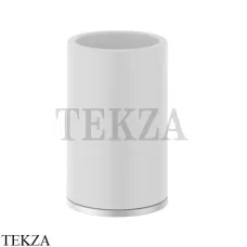 Gessi INCISO accessories Стакан настольный, композит белый 58531-279, белый матовый