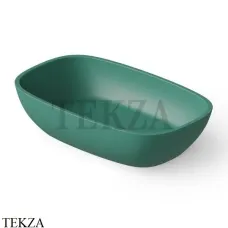 Dea Design Washbasins Раковина настольная скругленная Solid Surface DD9079 600 10, Green №10
