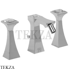 Migliore OPERA SWAROVSKI Смеситель для биде, с донным клапаном 19038, хром глянец