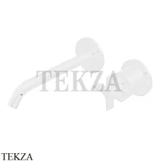 Ritmonio Diametro35 Cross Смеситель для раковины 193, внешняя часть PR53AL202 C03, белый матовый