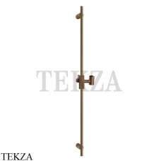 Gessi INGRANAGGIO Штанга для душа с держателем 63585-708, Copper Brushed