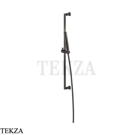 Gessi INCISO SHOWER Душевой гарнитур, штанга, стержневой душ 58145-707, Black Metal Brushed PVD