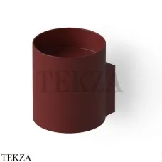 Dea Design Pedestal Basin Раковина подвесная круглая Solid Surface DD2013 400 17, Red Wine №17