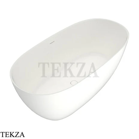 Flaminia APP Tub ванна отдельно стоящая 145×71×60 см, белый Latte матовый