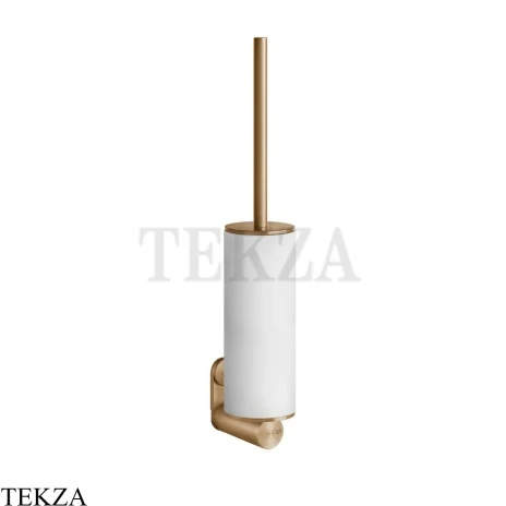 Gessi 316 ACCESSORIES Ёршик подвесной, композит белый 54719-726, Warm Steel Brushed PVD