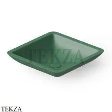 Dea Design Washbasins Раковина настольная квадратная Solid Surface DD9003 425 9, Sage №9