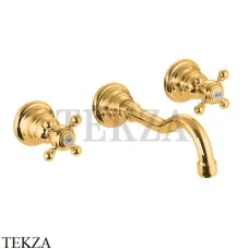 FIMA Carlo Frattini ELIZABETH Смеситель для раковины, внешняя часть F5081/5OR, золото глянец