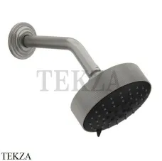 Gessi VENTI20 Верхний душ 129 с настенным креплением 65158-149, Finox Br. Nickel