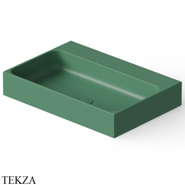 Dea Design Washbasins Раковина настольная квадратная 41х41 Solid Surface DD9083 410 9, Sage №9