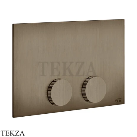 Gessi INGRANAGGIO Клавиша смыва для инсталляции TECE, TeceProfil, TeceBox 54641-761, бронза Coffee