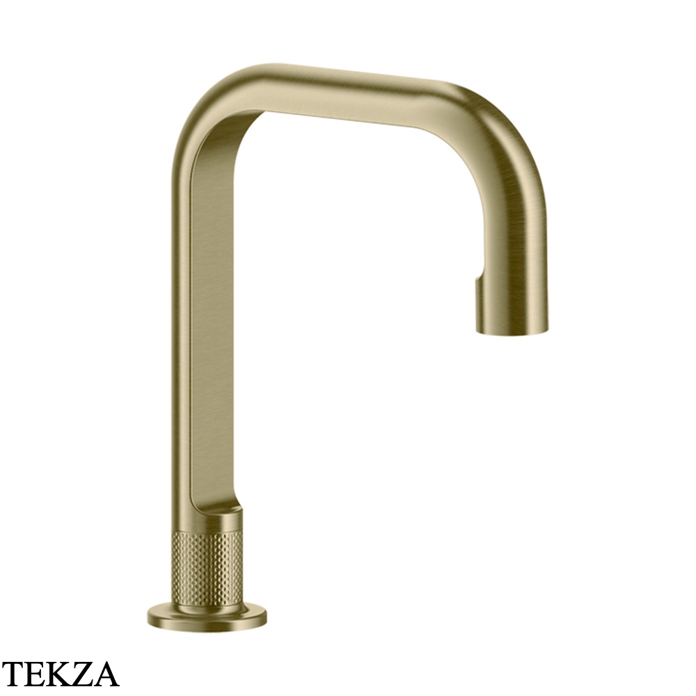 Gessi INCISO Излив для раковины на столешницу 58093-727, Brushed Brass PVD
