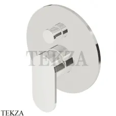 Zucchetti Octo Смеситель для душа на 2 потока, внешняя часть ZOC127.C3, brushed nickel
