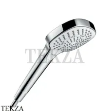 Hansgrohe Multi Croma Select E 3 jet Ручной душ 26810400, хром глянец-белый Hansgrohe Multi Croma Select E 3 jet Ручной душ 26810400, хром глянец-белый