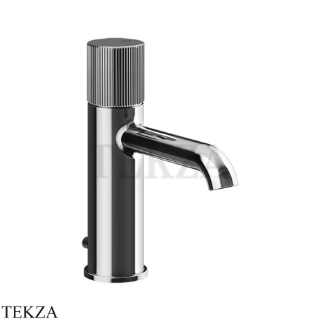 Gessi Habito RIGATO Смеситель для раковины, с донным клапаном 70501-031, хром глянец
