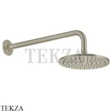 Gessi INCISO SHOWER Верхняя душевая лейка 20 с кронштейном 58148-149, Finox Brushed Nickel