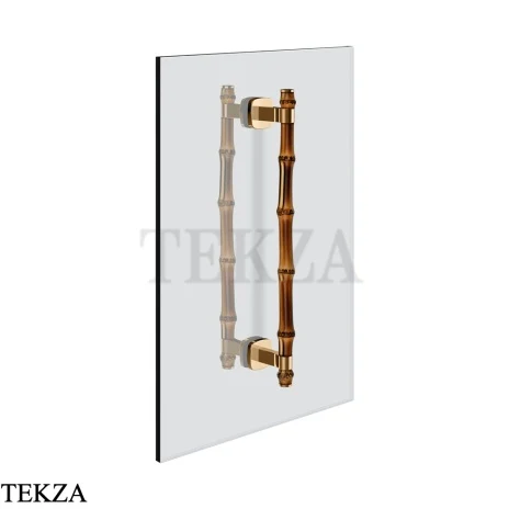 Gessi Jacqueline Полотенцедержатель для крепления на стекло, 30 см 77633-735, бронза глянец