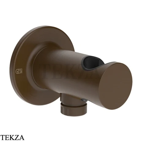 Gessi INCISO SHOWER Держатель для душа с выводом для шланга 58161-845, Dark Bronze
