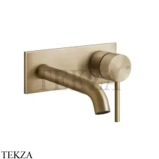 Gessi 316 TRAME Смеситель для раковины, внешняя часть, 11-14 см 54388-726, Warm Bronze Br.