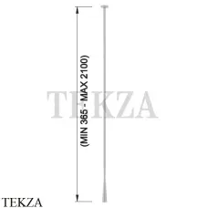 Gessi CONO Излив для раковины потолочный под размер 45199-279, White CN (снято с производства)