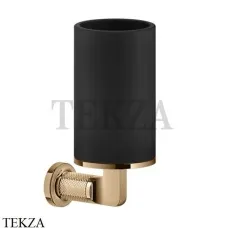 Gessi INCISO accessories Стакан настенный для зубных щеток, черный 58508-735, Warm Bronze PVD Gessi INCISO accessories Стакан настенный для зубных щеток, черный 58508-735, Warm Bronze PVD