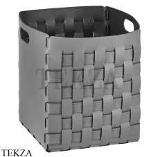 ADJ Bottega Корзина-ёмкость для мелочей высокая 35x35 см 1047.03/01, серый/черный