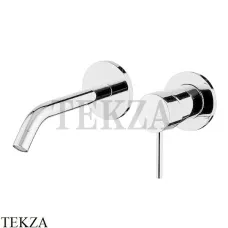 FIMA Carlo Frattini Spillo UP Смеситель для раковины 160, внешняя часть F3051WX8BS, белый матовый