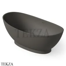 Dea Design Elegant Ванна отдельностоящая овальная 179x88 Solid Surface DD8620 1790 5, Graphite №5